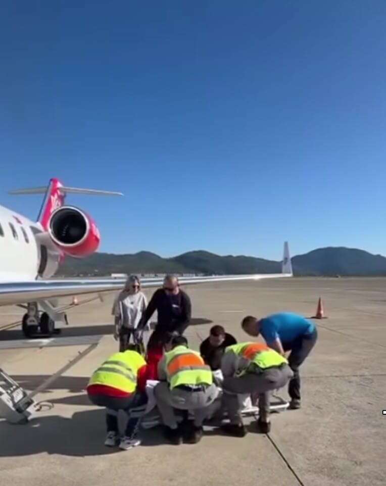 Seren Serengil'in Annesi Ambulans Uçakla Dalaman'dan İstanbul’a Sevk Edildi 1